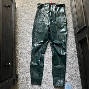 SPANX Faux Patent Leather Leggings